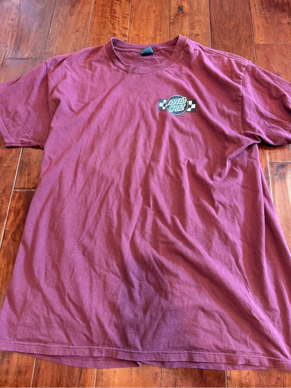 Santa Cruz Maroon XXL T-Shirt